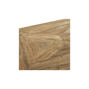 Console en bois teck recyclé fsc mixte