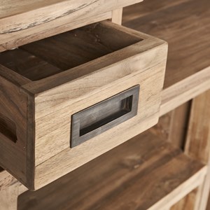 Bar en bois de teck recyclé