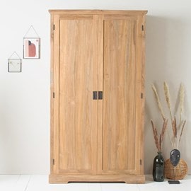 Armoire en bois de teck 2 portes