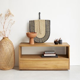 Meuble tv en bois de teck