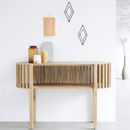 Console en bois de teck