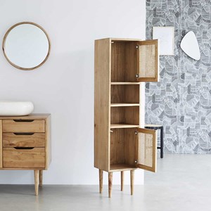 Colonne salle bain mindi cannage