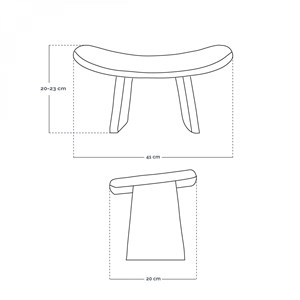 Banc de méditation, yoga ergonomique