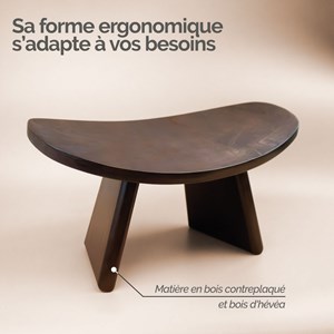 Banc de méditation, yoga ergonomique