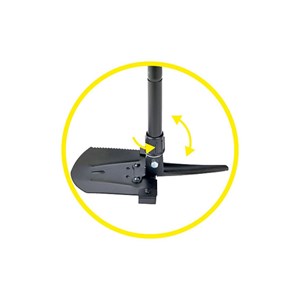Bêche pliante multi-fonctions