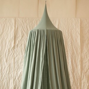 Ciel de lit 250x50cm amour eden green