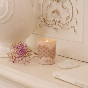 Bougie déco parfumée iris cachemire