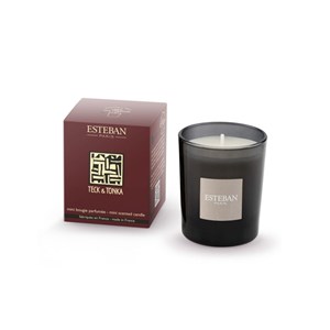 Mini bougie parfumée 70g - teck & tonka