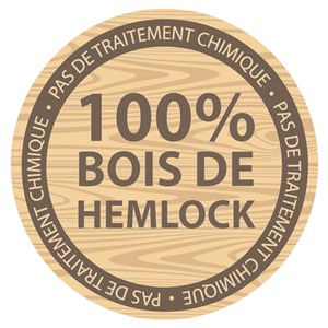 Portique 1 balançoire en bois axi