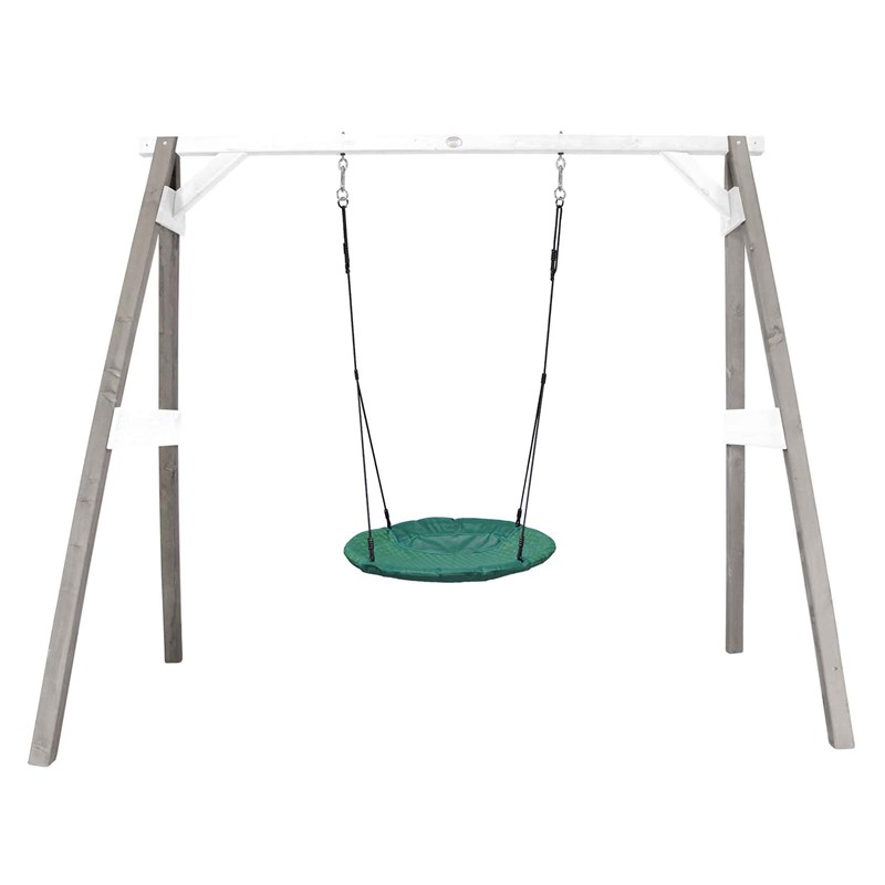 Axi - Portique en bois avec balançoire - sièg