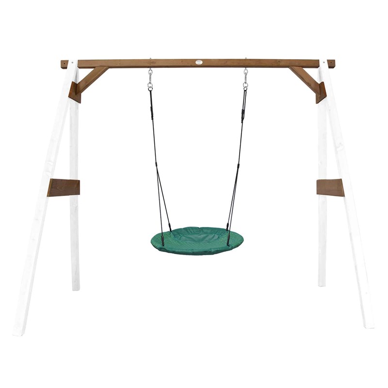 Axi - Portique en bois avec balançoire - sièg