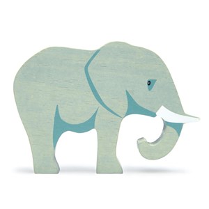 Animaux en bois - eléphant -
