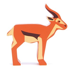 Animaux en bois - antilope -