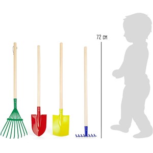 Lot d'outillage de jardin