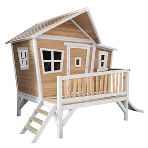 Emma cabane asymétrique en bois sur pil