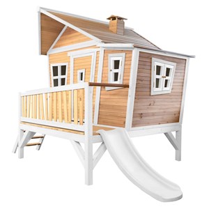 Emma cabane asymétrique en bois sur pil