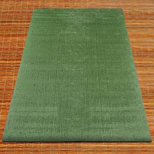 Tapis yoga bio latex jute vert 4mm