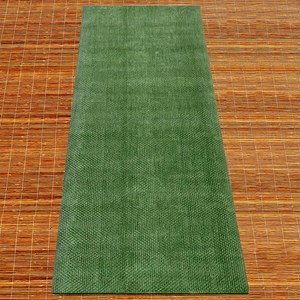 Tapis yoga bio latex jute vert 4mm
