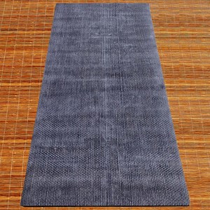 Tapis yoga naturel gomme & jute gris 4mm