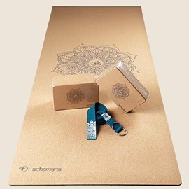 Pack yoga liège mandala débutant & yogi