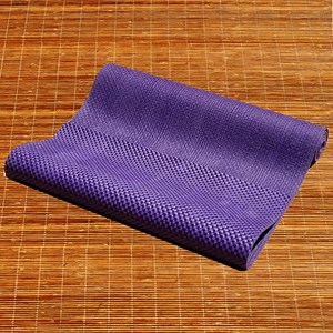 Tapis yoga bio latex-jute violet 4mm