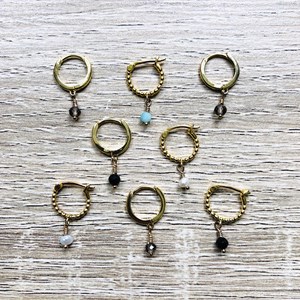 Mini créole joy boules spinelle noire