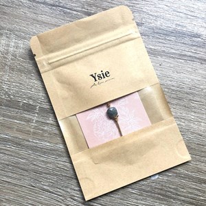 Bracelet carrie lapis lazuli argent doré