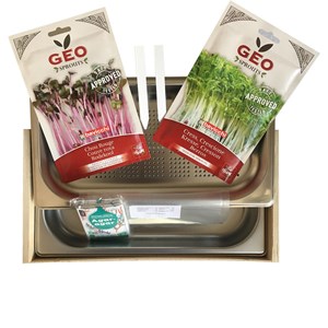 Kit micro pousses chou-rouge et cresson