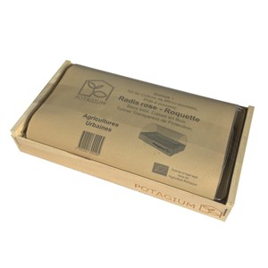 Kit micro pousses radis-rose et roquette