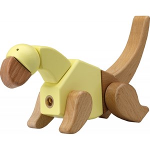 Kit de construction dinosaure en bois