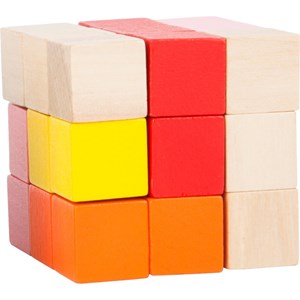 Le cube a reconstruire en bois