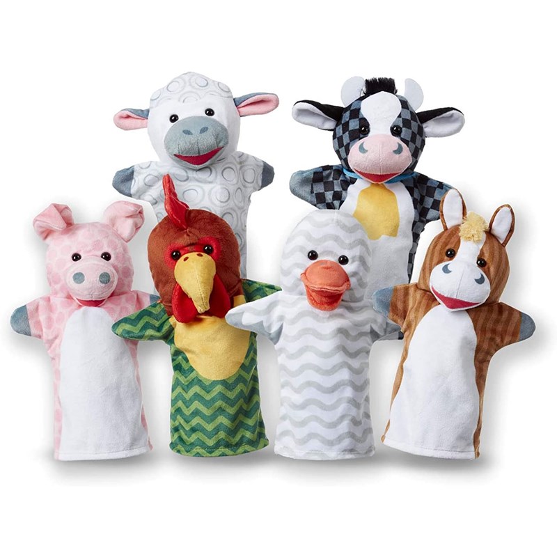 Melissa & Doug - Marionnettes animaux de la ferme