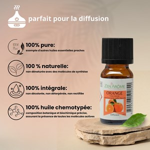 Huile essentielle d'orange - 10ml