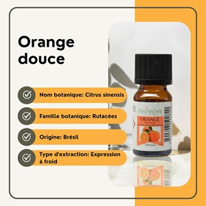 Huile essentielle d'orange - 10ml
