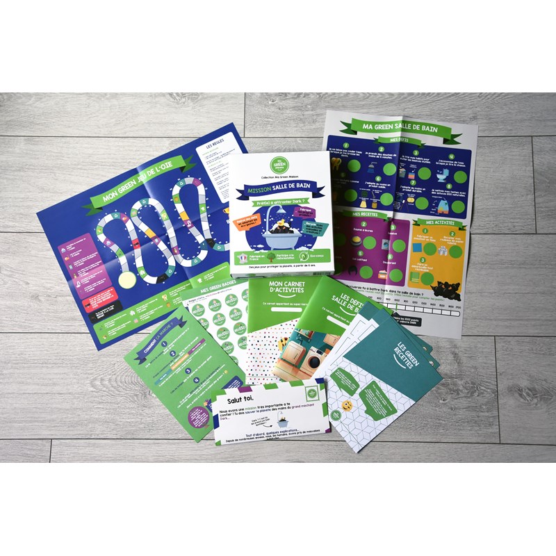 Jeu écoresponsable Mission salle de bain