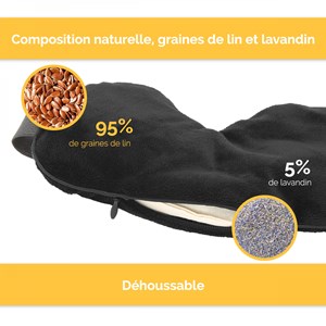 Masque de relaxation - noir