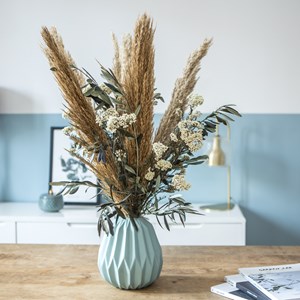 Bouquet de fleurs séchées champêtre