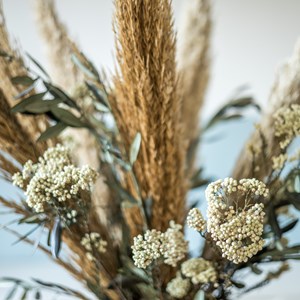 Bouquet de fleurs séchées champêtre