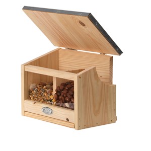 Mangeoire écureuils double