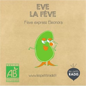 Mini kit de graines bio d'eve la fève