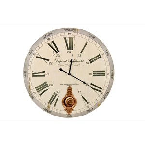 Horloge ancienne balancier dupont et