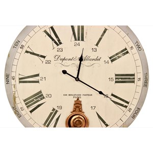Horloge ancienne balancier dupont et