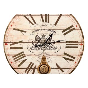 Horloge ancienne balancier archbutt &