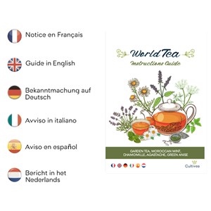 Kit prêt à pousser thés du monde bio*