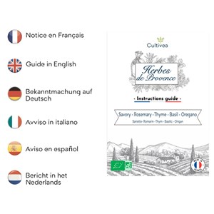 Kit prêt à pousser herbes provence bio