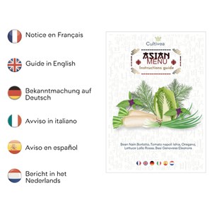 Kit prêt à pousser menu asiatique bio*