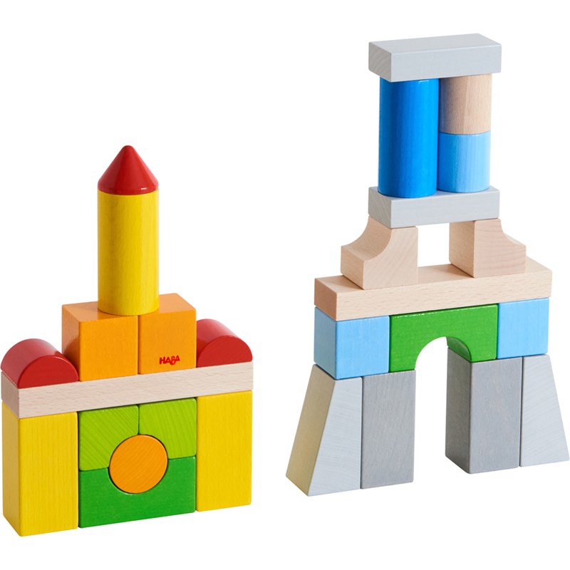 Haba - Blocs de construction multicolore