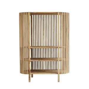 Bibliothèque en bois de teck