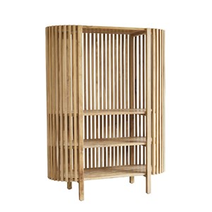 Bibliothèque en bois de teck