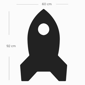 Tableau magnetique fusee